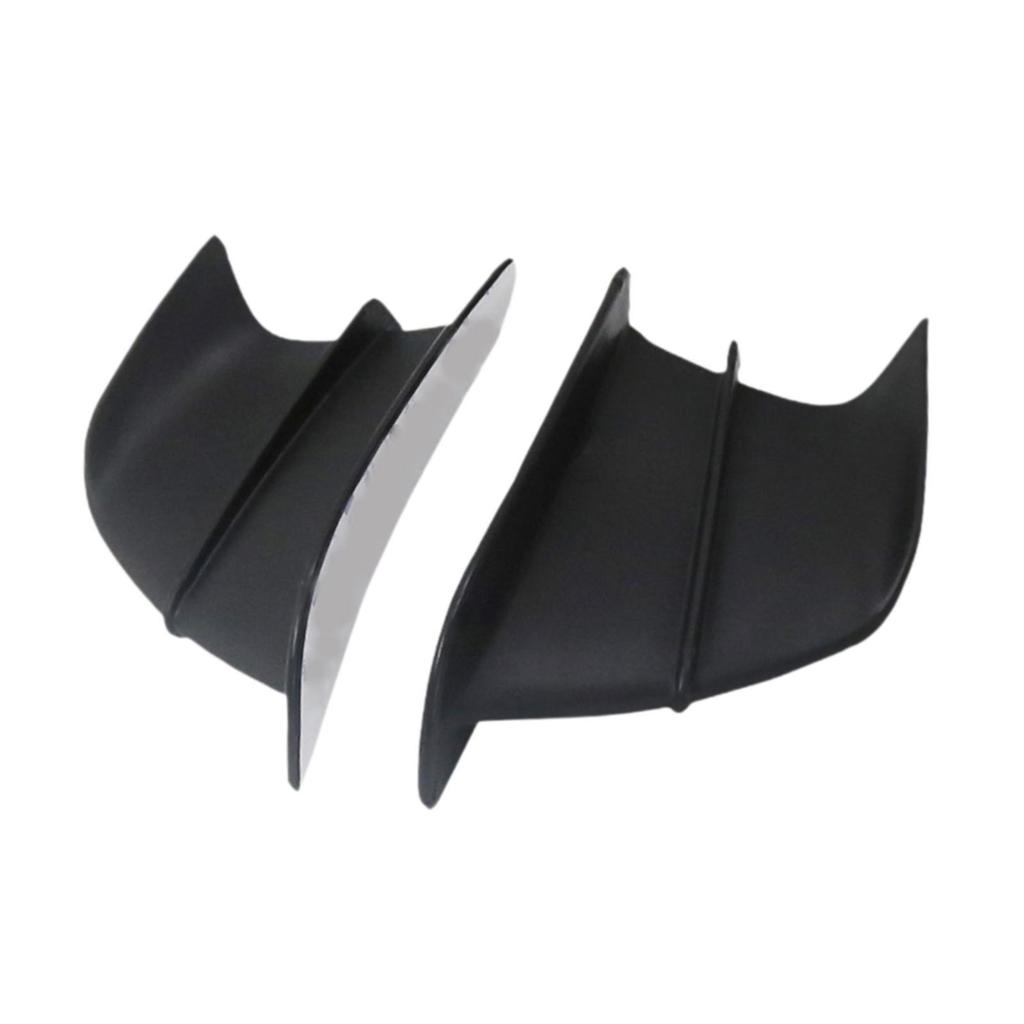 2x Motorbikes Front Side Air Wind Wing Replace Motorcycle Fairing Winglets