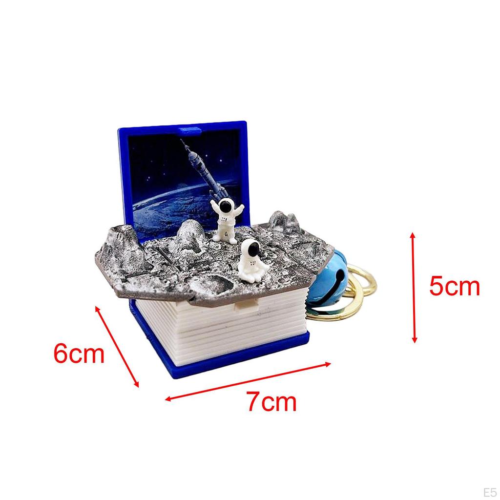 3D Брелок-книжка Креативный непоседа Рюкзак для мальчиков девочек Сувениры для вечеринки Подарок на день рождения