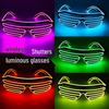 LED Luminous Wireless Disco Glasses - Party & Bar Props for Electronic Music