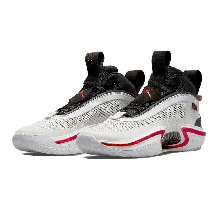 Детские кроссовки Air Jordan 36 GS Psychic Energy Белый Университет-Красный Черный DA9054-100