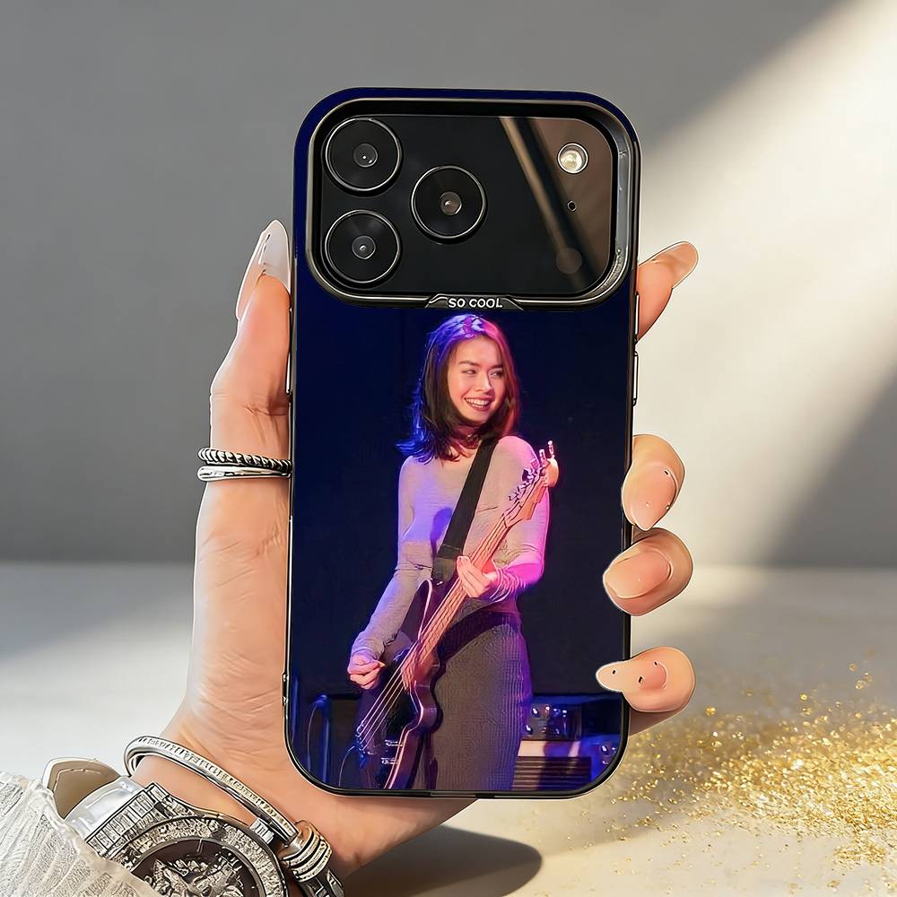 Чехол для телефона Singer M-Mitski N-Nobody для iPhone17,16,15,14,13,12,11,Pro,MAX Белый Матовый Ударопрочный Чехол