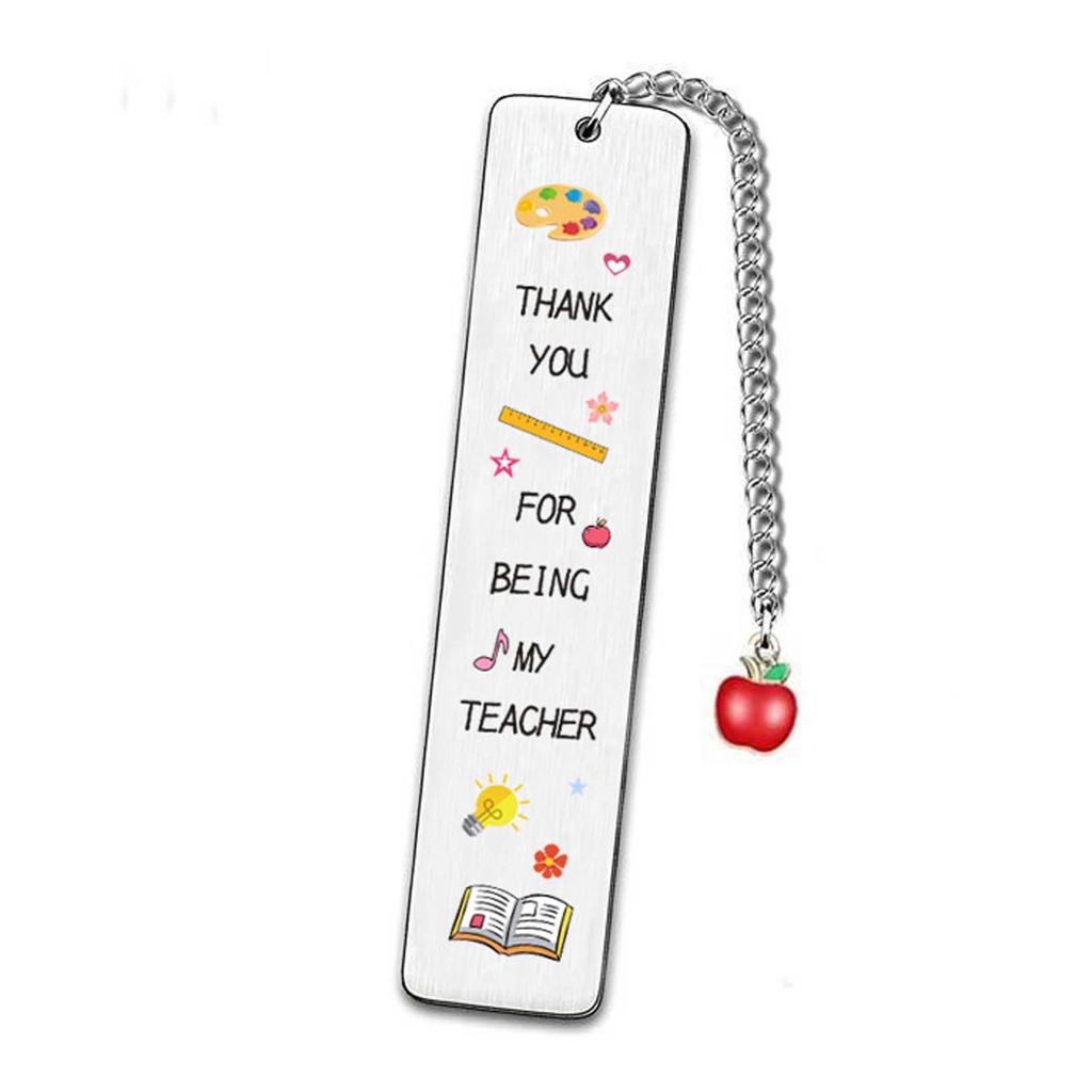 Рождественские подарки учителю, закладки для учителей с подвесками, возвращение в школу, окончание года, выход на пенсию, день рождения