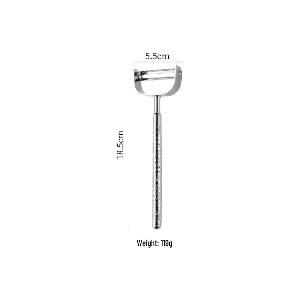 Набор столовых приборов с круглым бриллиантом: Нож для стейка из нержавеющей стали 304, Вилка, Ложка, Лопатка, Половник, Шумовка, Лопатка для жарки.