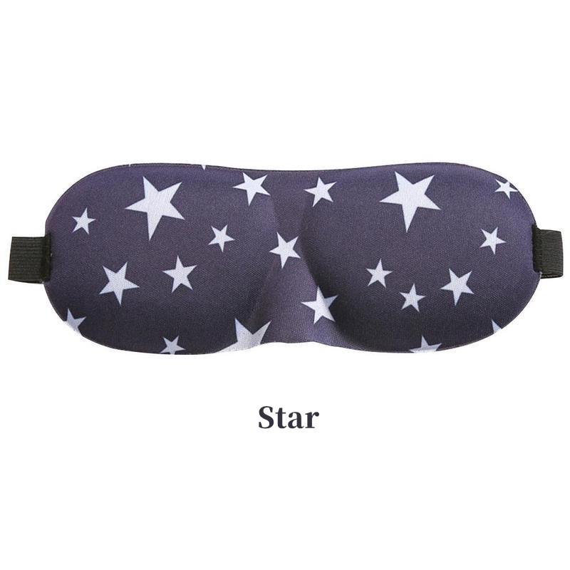 3D Sleep Strong Shading Eye Mask Natural Sleeping Eye Mask Soft Portable Eyepatch Eye Patch Women Men Blindfold Travel Eyepatch