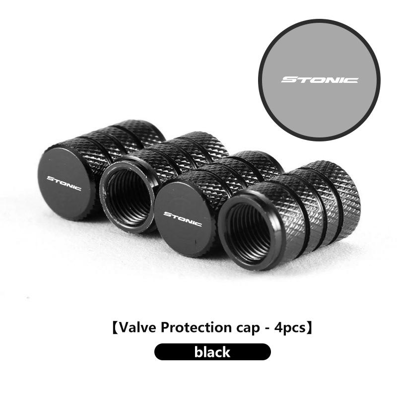 4pcs Car Wheel Tire Air Valve Cap Stem Dustproof Cap Cover For KIA Sportage Ceed Sorento Cerato Optima Picanto Rio Soul NI5