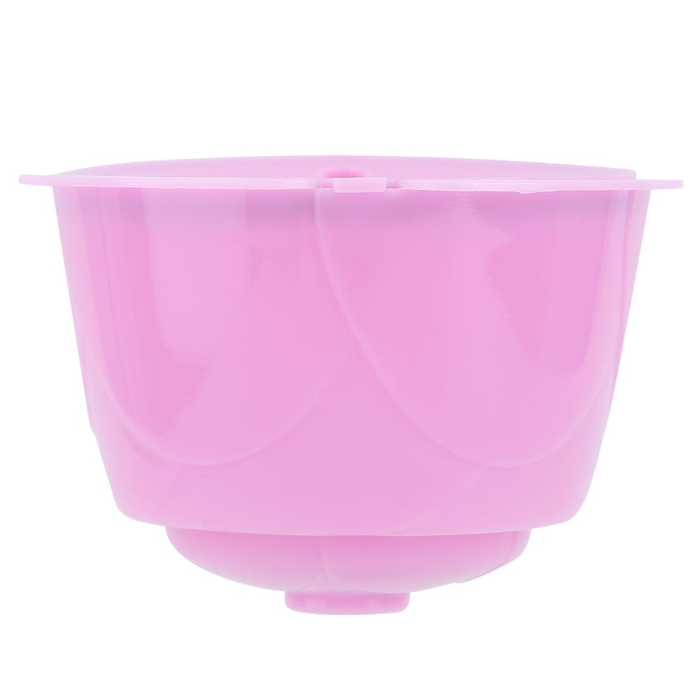 5 шт. Многоразовые Заполняемые Капсулы для Кофемашины, Подходят для Серии DOLCE GUSTO, Кофеварка, Фиолетовый