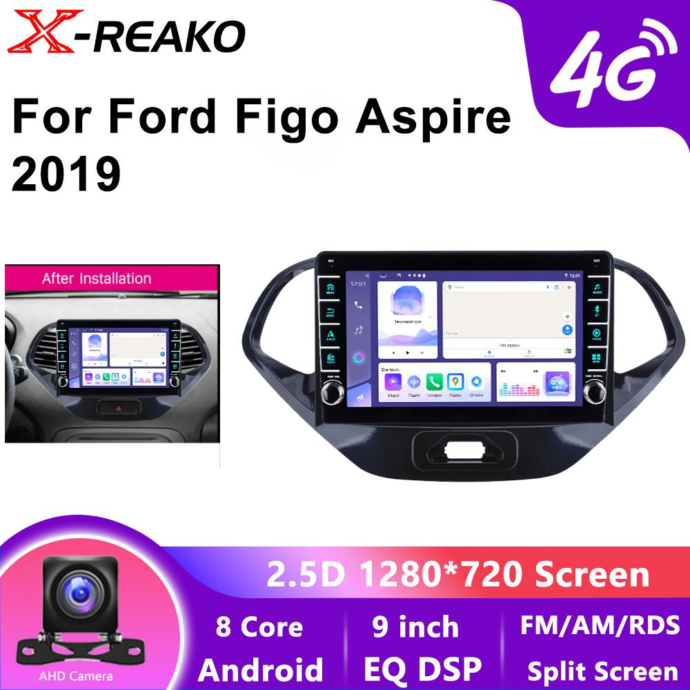 Беспроводной Carplay для Ford Figo 2015 2016 2017 2018 Автомобильный Радио Мультимедиа Видео Плеер Навигация 4G 8Core GPS Android Авто Головное Устройство
