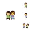 Очаровательная Плюшевая Кукла-Фигурка Фриск Чара из Undertale Мягкая Игрушка 20см Подарок Ребенку Рождество