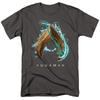 Aquaman Movie Water Shield DC Comics Licensed Adult T-Shirt