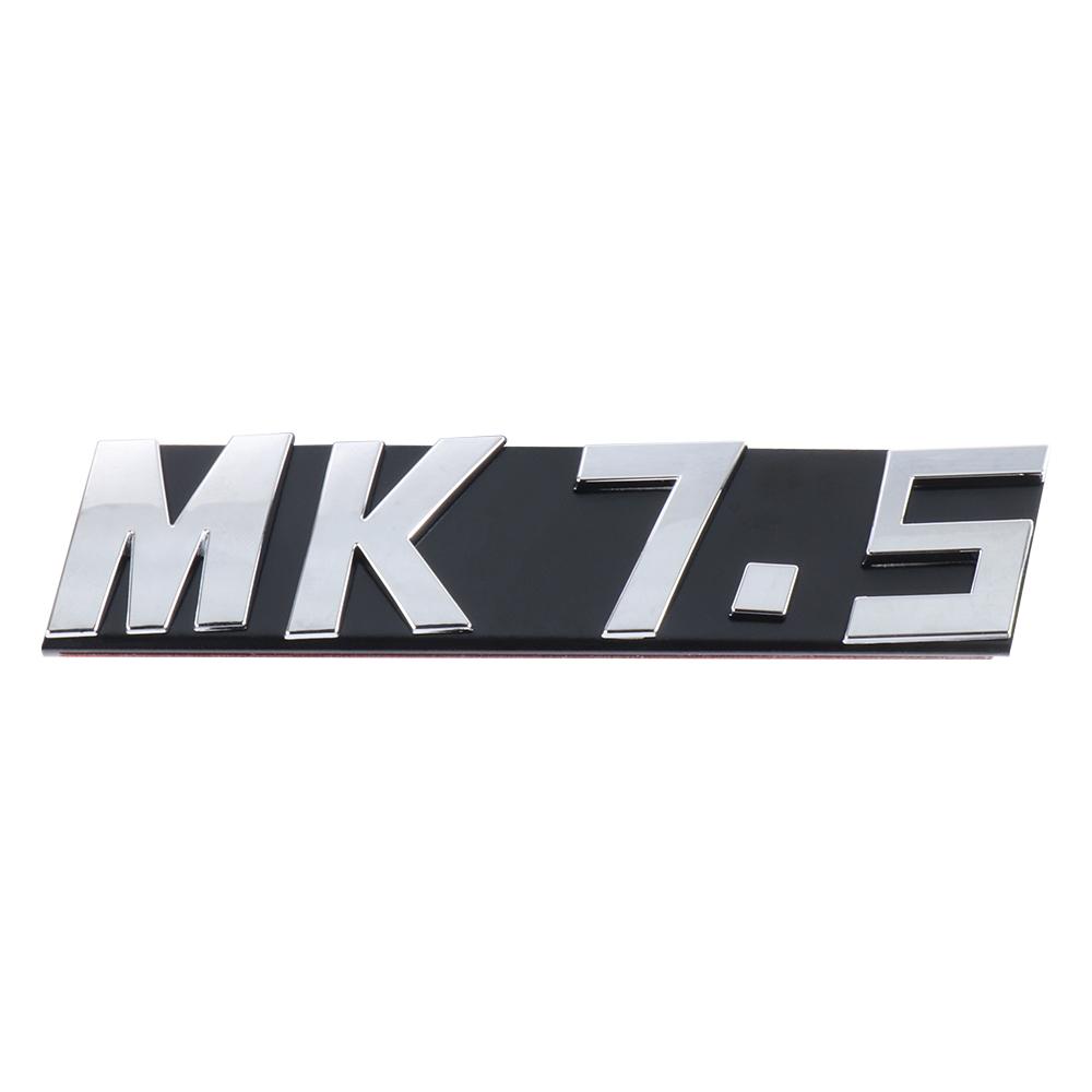 VW MK5 MK6 MK7 MK7.5 Auto Emblem Accessories ABS Badge Front Grille Decoration Sticker Decals for Volkswagen Beetle Touran Jetta zk6