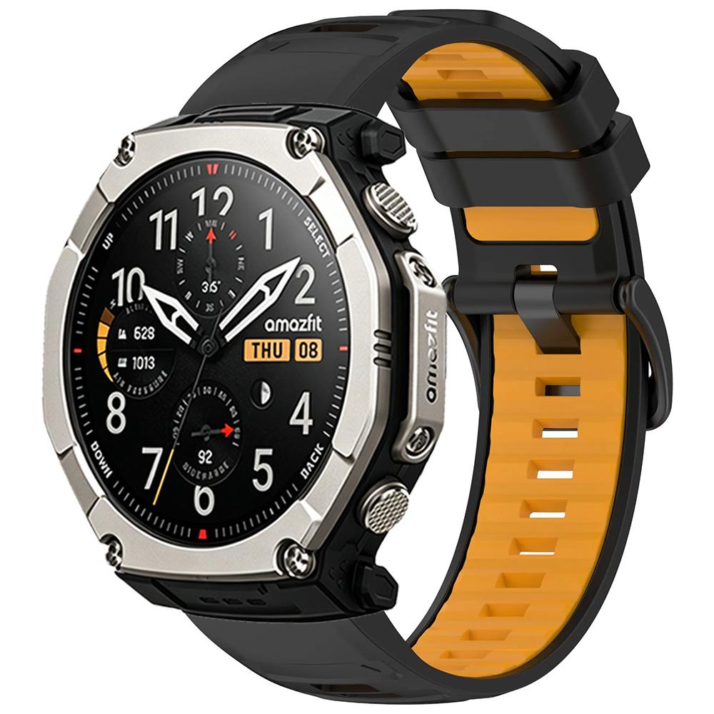 Быстросъемный силиконовый ремешок 20 мм 22 мм 26 мм для Amazfit T-Rex Ultra 2 51 мм, наручный браслет для outdoor-использования для Garmin Fenix 8/E/Tactix 8/Quatix 8