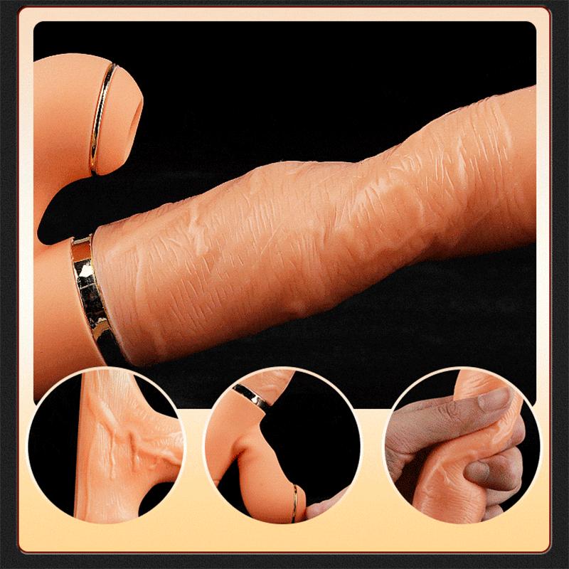 Ручной вибрирующий фаллоимитатор, сосание клитора, стимуляция лизания языка, вибратор, женская мастурбация, секс-игрушки для точки G для женщин