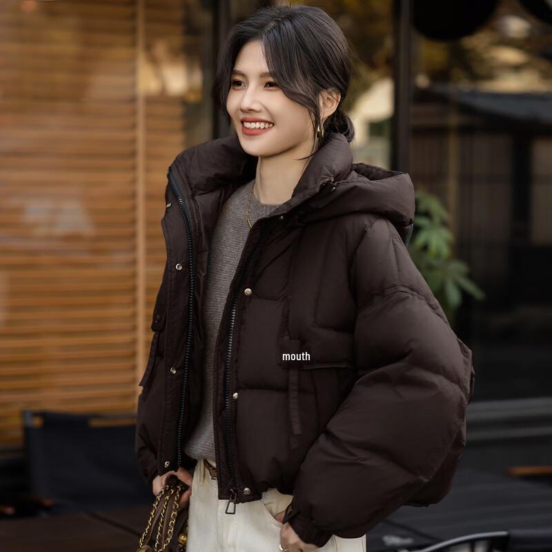 Mokana Women's Fashion Versatile Long-Sleeve Down Jacket MKNJD2595