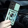 Armored case for Motorola Moto G14, CamShield Slide, green