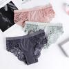 Sexy Lace Underwear Women Low Waist Girl Briefs Three-dimensional Stripes Panties