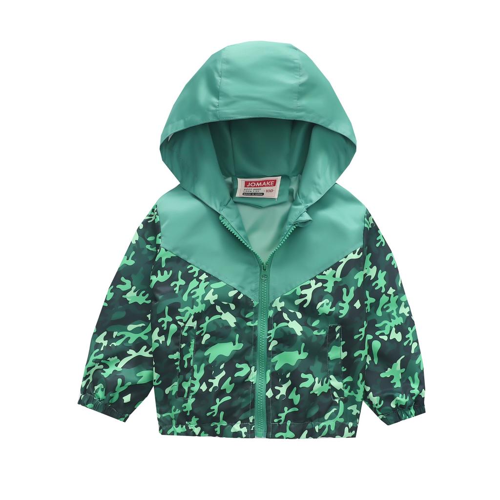 Детская одежда для мальчиков и девочек, детская одежда для маленьких детей, модная, с принтом, повседневная куртка с капюшоном на молнии, куртка