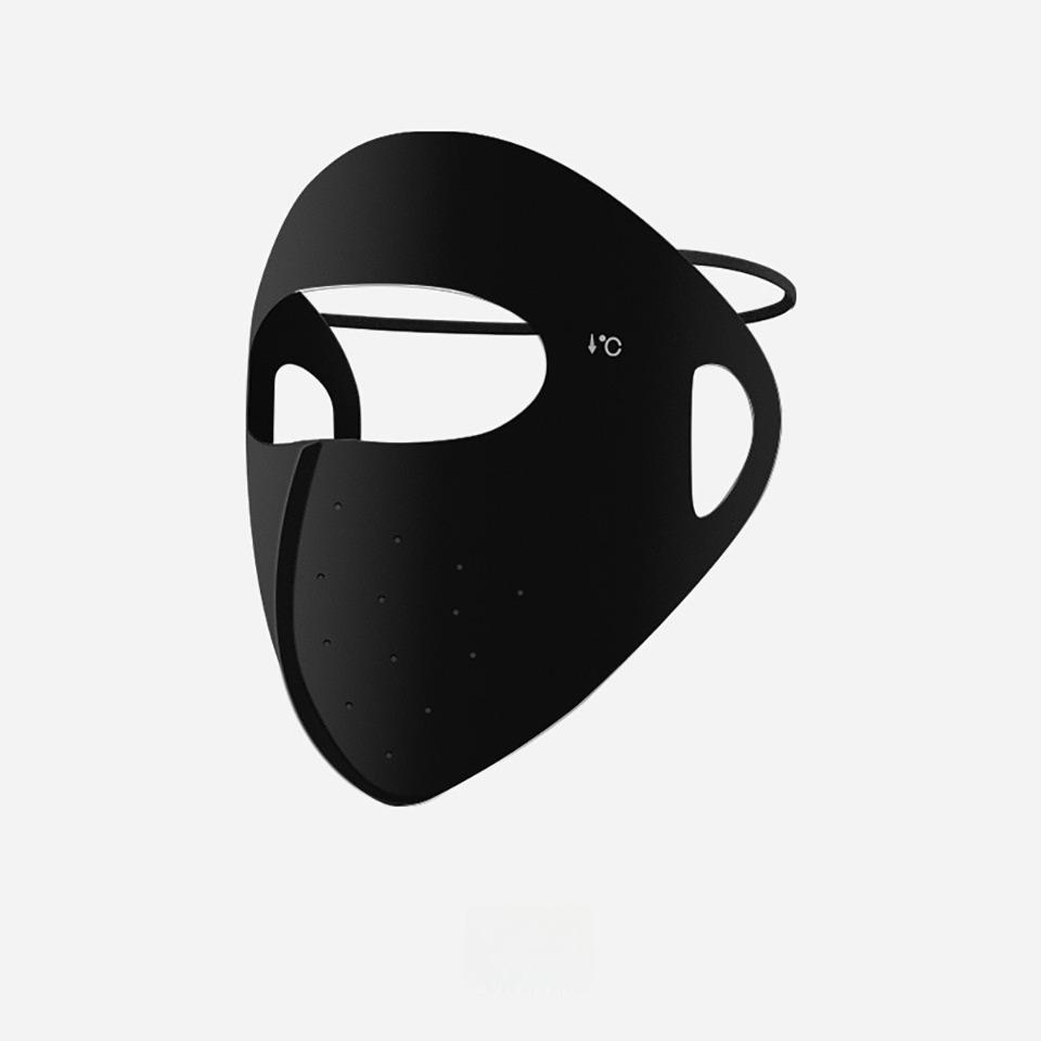 Gobygo Upf50+ New Summer Sun Mask Seamless Breathable Sunshade 3D Stereoscopic Ice Silk Mask Face Gini Outdoor Sports Cycling