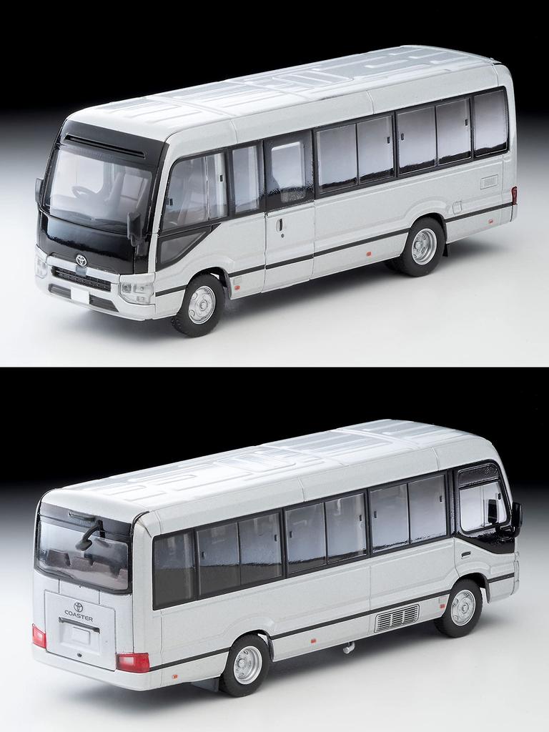 Tomica Limited Vintage Neo 164 LV-N294a Toyota Coaster EX Silver Finished Product