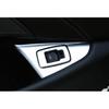 Silver ABS Tailgate Rear Door Switch Cover Trim Fit For BMW 5 Series G30 2018-22