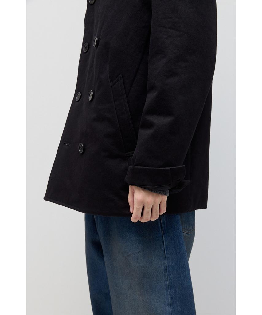 HATCHINGROOM Pea Coat Black
