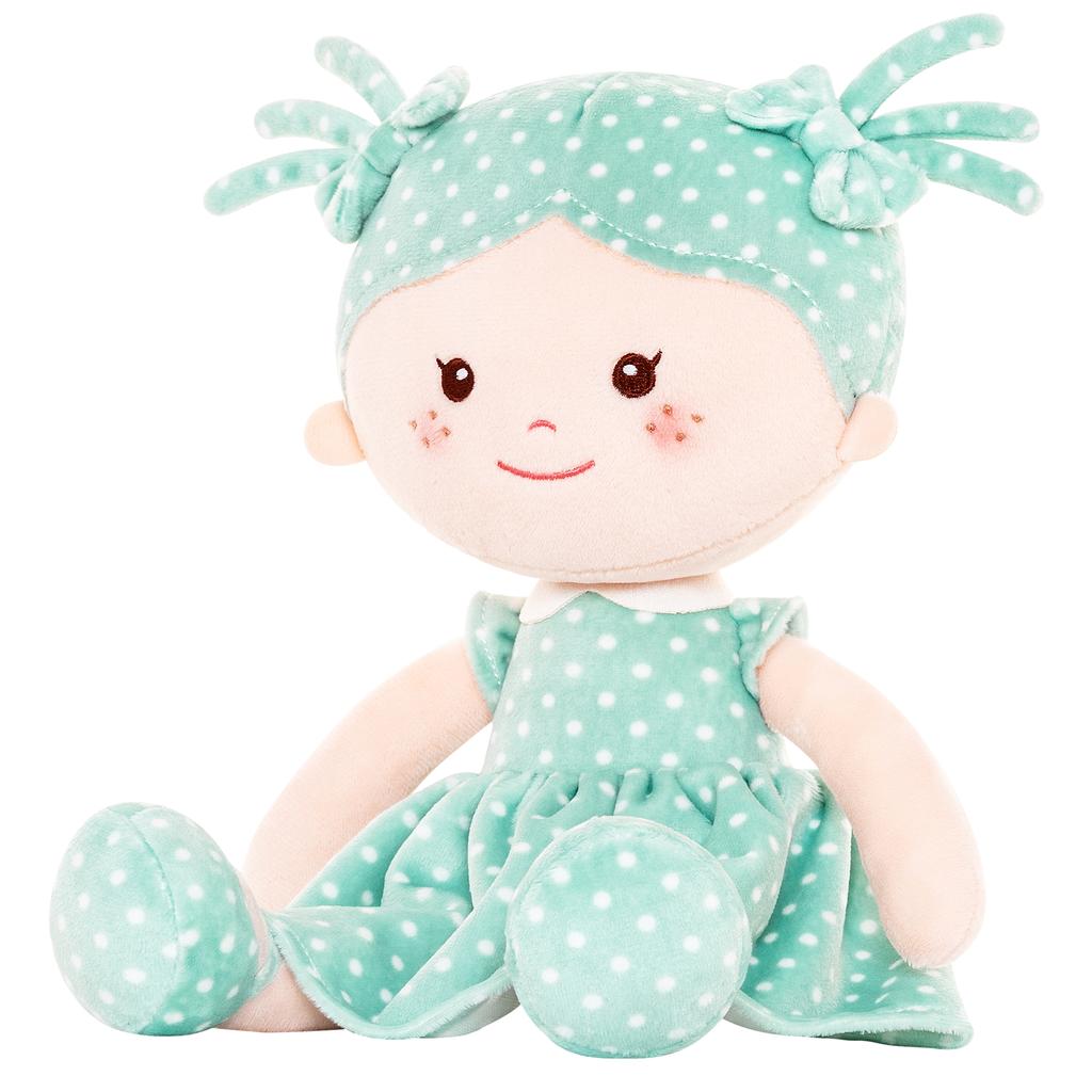 Мягкая кукла Baby Gril Gifts Milly Series Pink with White Polka Dot Collection Ideas Подарок на первый день рождения малыша