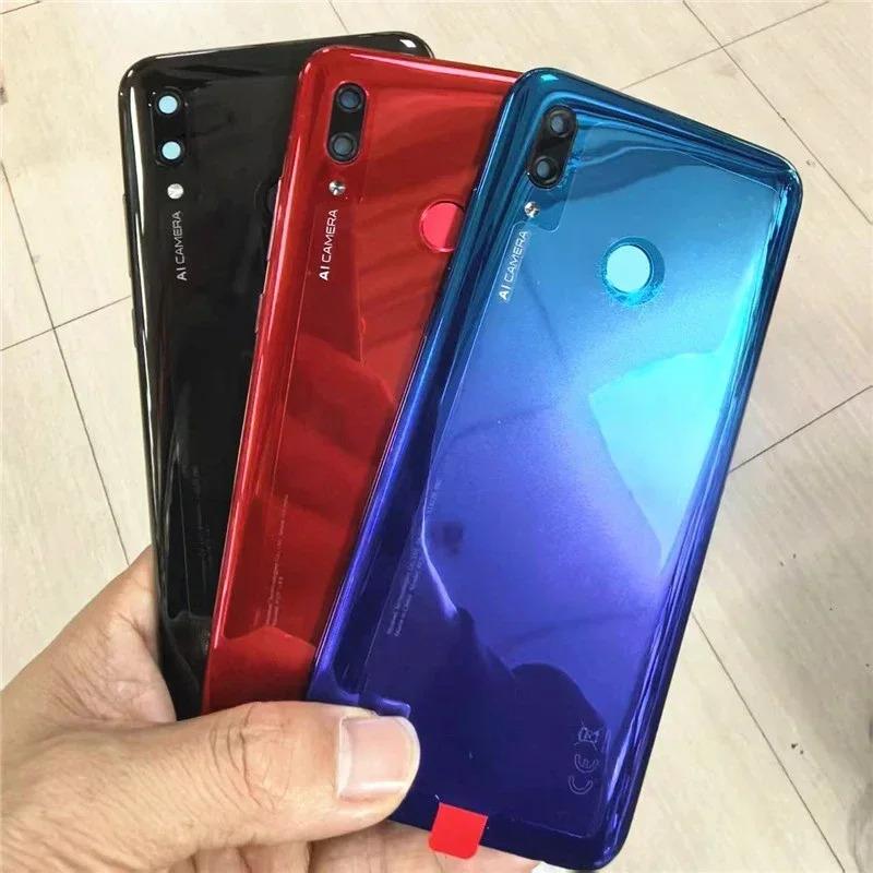 back Cover Housing For Huawei P Smart 2019 Rear With Fingerprint Flex Cable Repair Parts