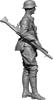 H3 Models WWII German Africa Machine Gunner 3D Printer Kit HS24094 1/24 (Human)