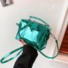 High Gloss Mirror Style Handheld Box Bag Makeup Bag Light Luxury Multi-functional Women's Crossbody Bag