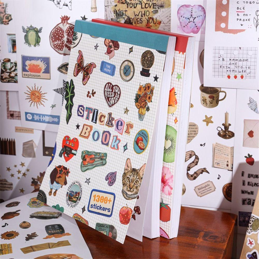 50 Листов Наклейки для Дневника Серия 'Daylight Collection' Креативные Наклейки Декор для Журнала
