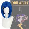Coraline The Secret Door Cosplay Wig With Hightemperature Silk For Role Play And Costume Parties