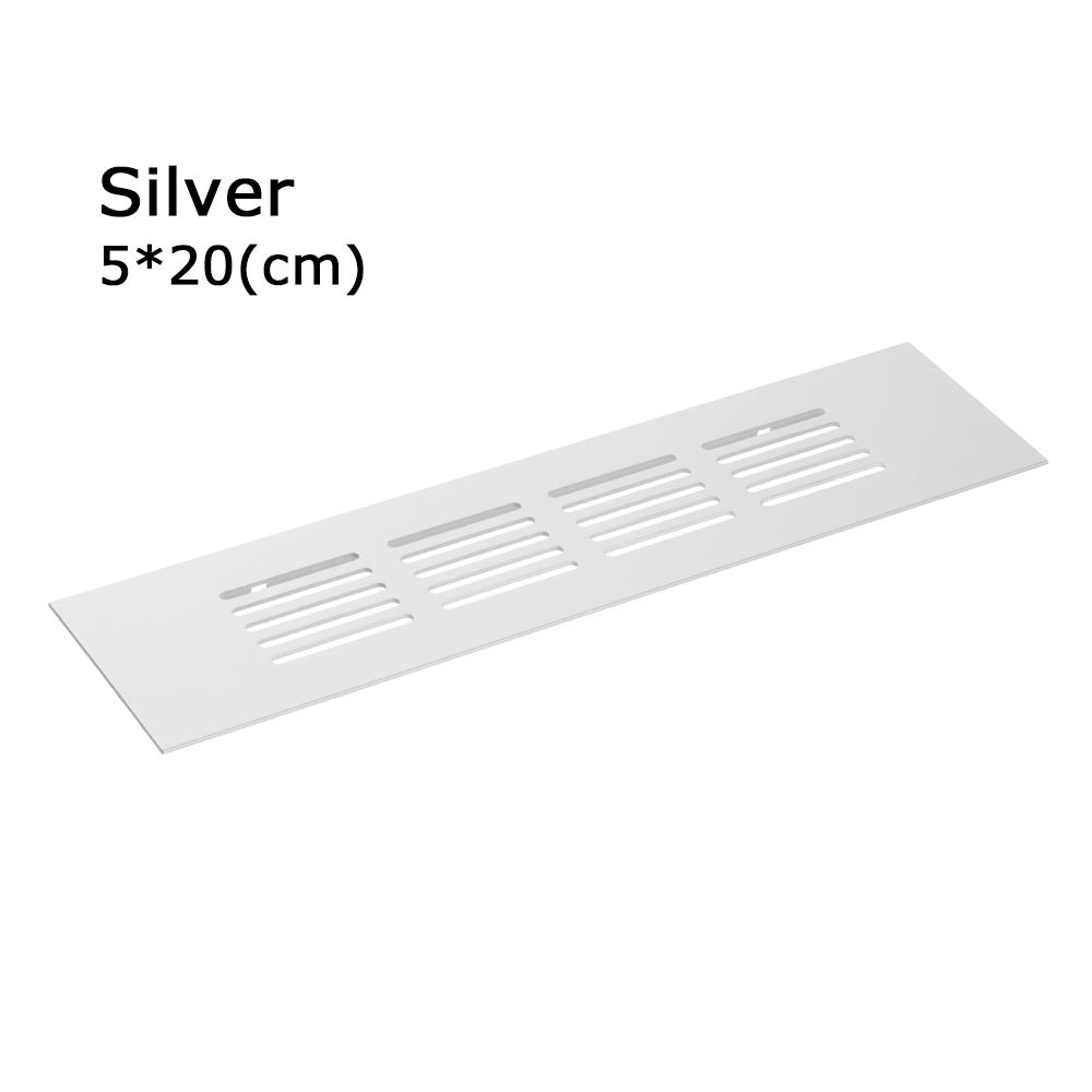 8 Размеров Алюминиевый Сплав Шкаф Вентиляционное Отверстие Вентилятор Решетка Декор Крышка Шкафчик Обувь Шкаф Сетчатое Отверстие Крышка Фурнитура Ежедневные Инструменты