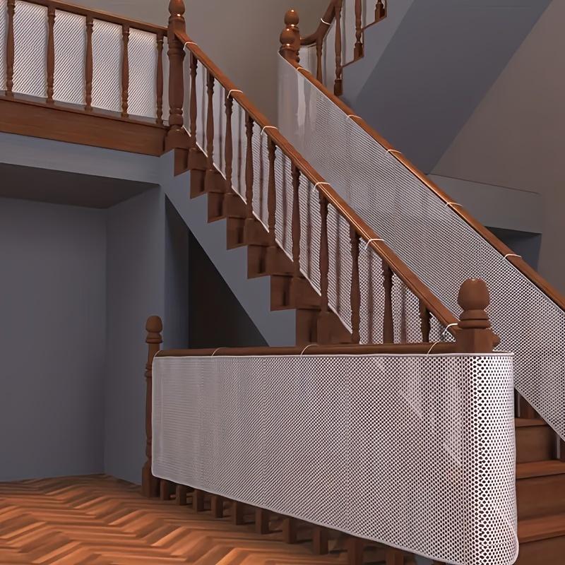 1 комплект, утолщенная сетка для ограждения балкона, сетка для лестницы, сетка для перил, сетка для балкона, сетка для защиты от падения домашних животных, сетка для защиты от падения домашних животных, 6,5*2,9 футов