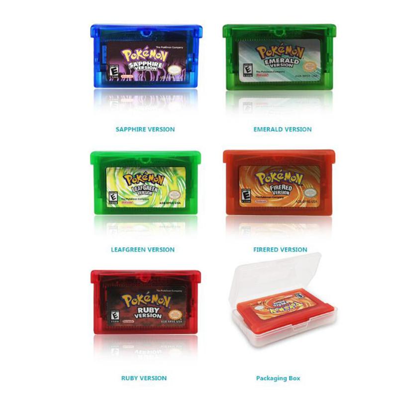 Ручная консоль Карта видеоигры Картридж для Nintend NDSL GB GBC GBM GBA SP