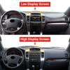 Автомобиль Для Toyota Land Cruiser Prado 120 J120 2003-2006 2007 2008 2009 Накладка на панель приборов Защита от света Коврик Анти-УФ Нескользящий коврик
