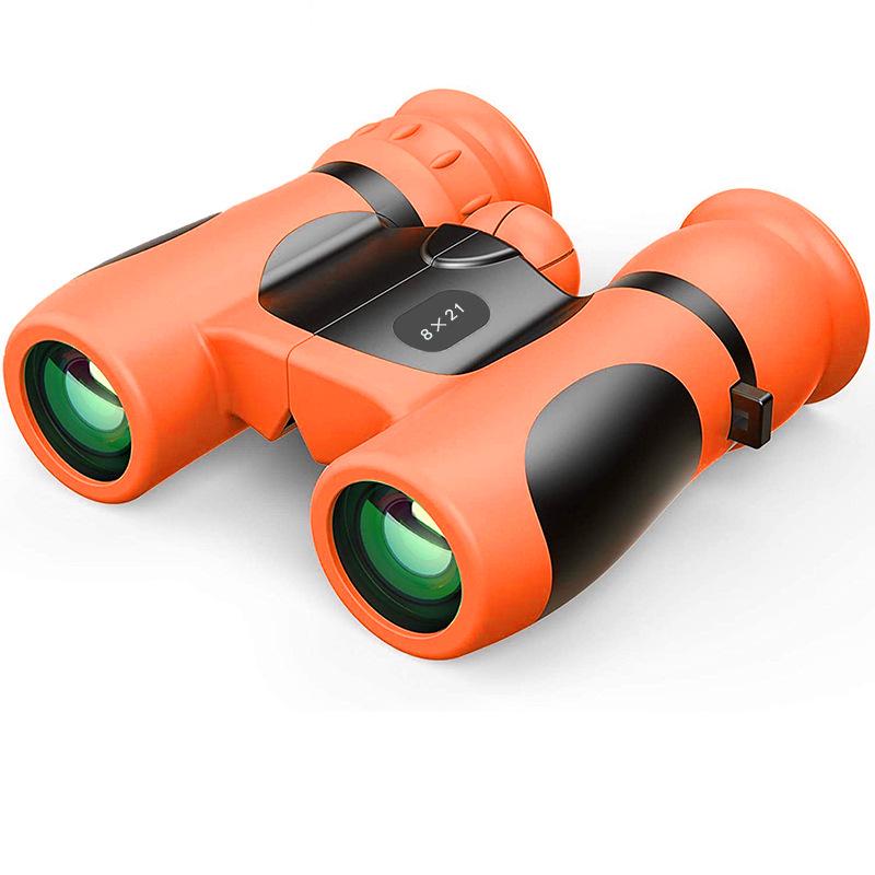 8x21 HD Kids Educational Handheld Binoculars: Outdoor Science Exploration