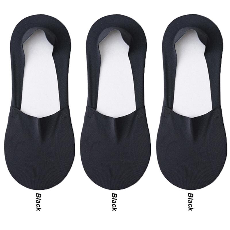 Мужские носки Модные летние мужские невидимые носки-невидимки Однотонные повседневные дышащие силиконовые нескользящие носки с низким вырезом до щиколотки