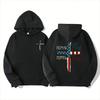 Patriotic Christian Stand For Flag Kneel For Cross Cotton StreetwearHoodie