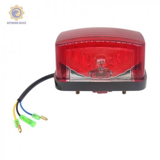 For Yamaha Raptor 250 YFM250R 2008-2013 Taillight Braking Lamp w/ Bulb