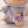 Мини DIY Телефон Камера Кофейная Кружка Бутылка для Воды Наряд Плюшевая Игрушка Для Куклы Labubu Подвеска Аксессуары для Кукольного Домика Сладкий Подарок для Пары
