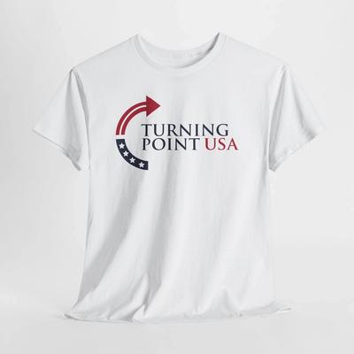 Унисекс хлопковая футболка с графическим принтом Charlie Kirk Turning Point USA