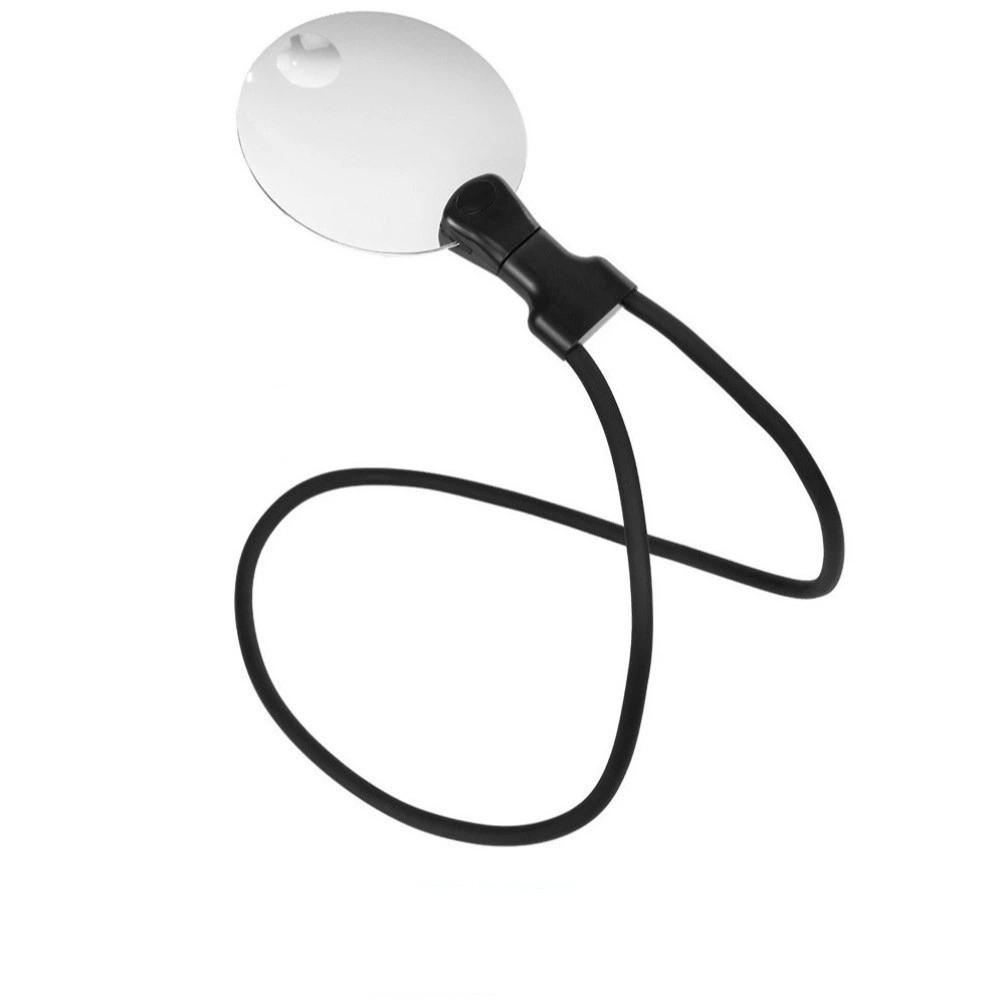 Hands Free Neck Magnifier Durable Reading Magnifier Large Page Magnifying Glass Sewing