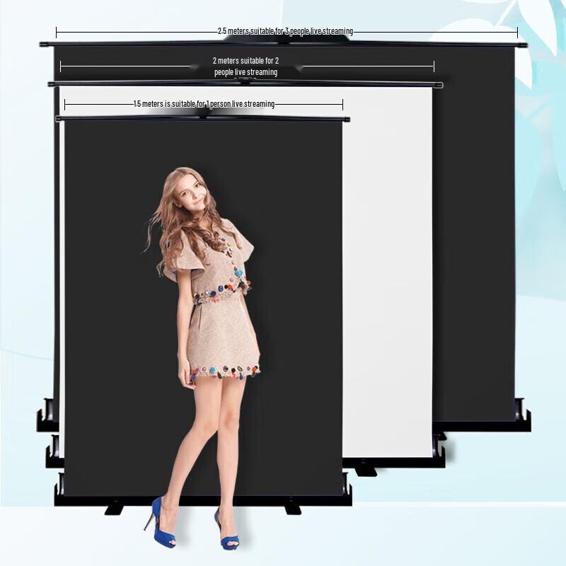 Portable Pull-Up Photography Background Screen