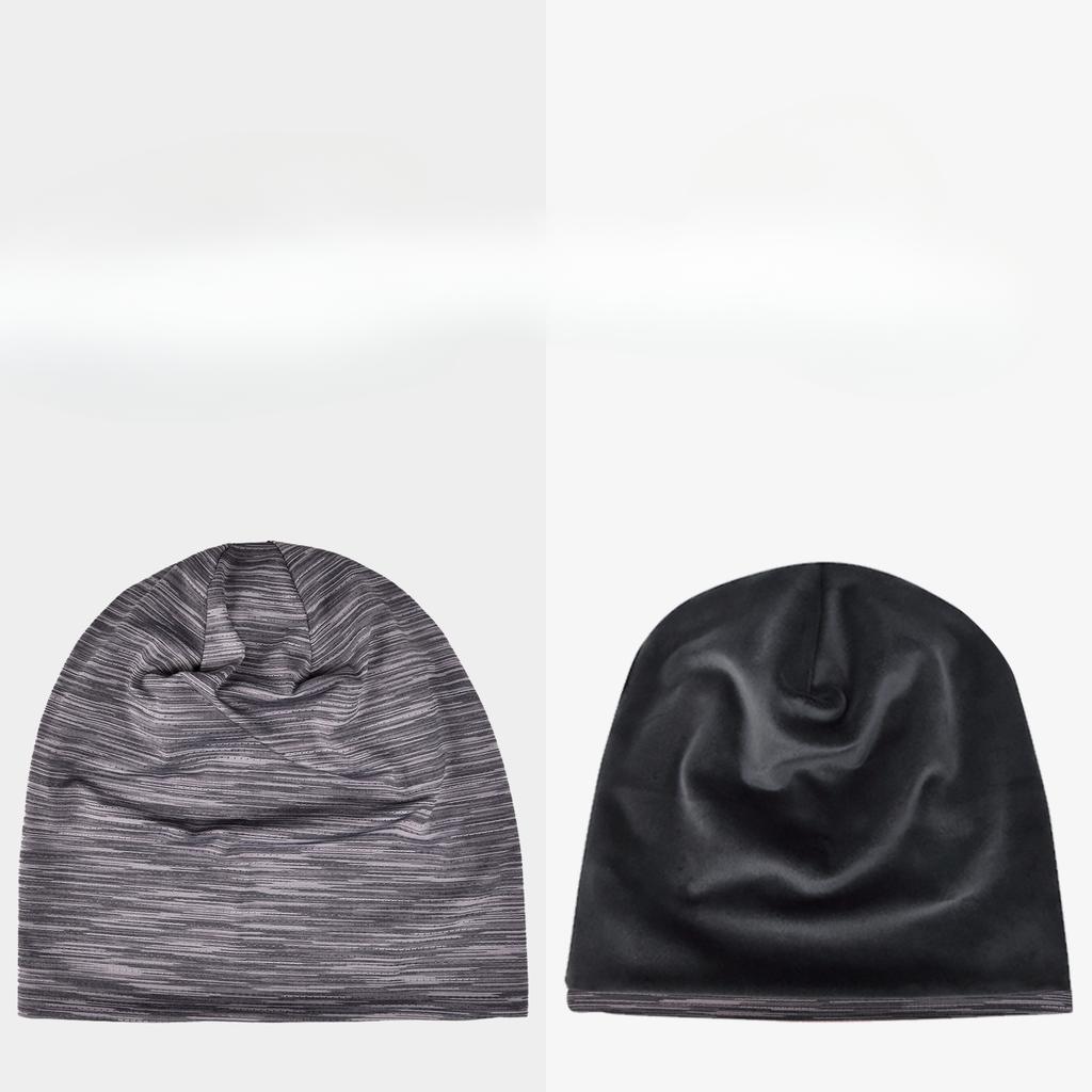 Однотонный хлопковый головной убор для пары, складывающийся в шляпу