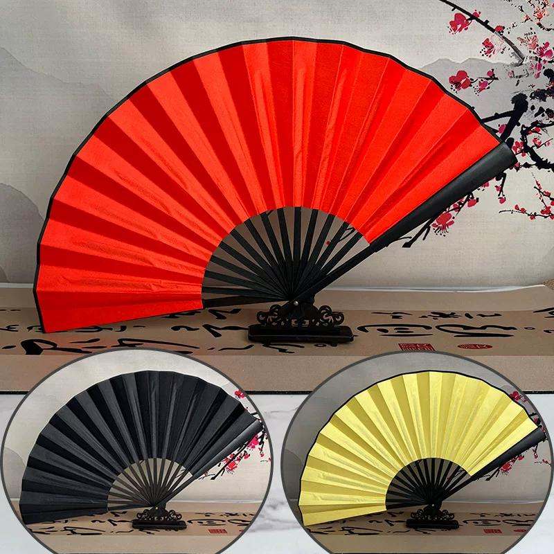 Silk Cloth Fans, Blank Folding Fans, , Custom Drawing and Calligraphy Fans, Men's Chinese Style, Ancient Style, Advertising, Calligraphy Fan, White