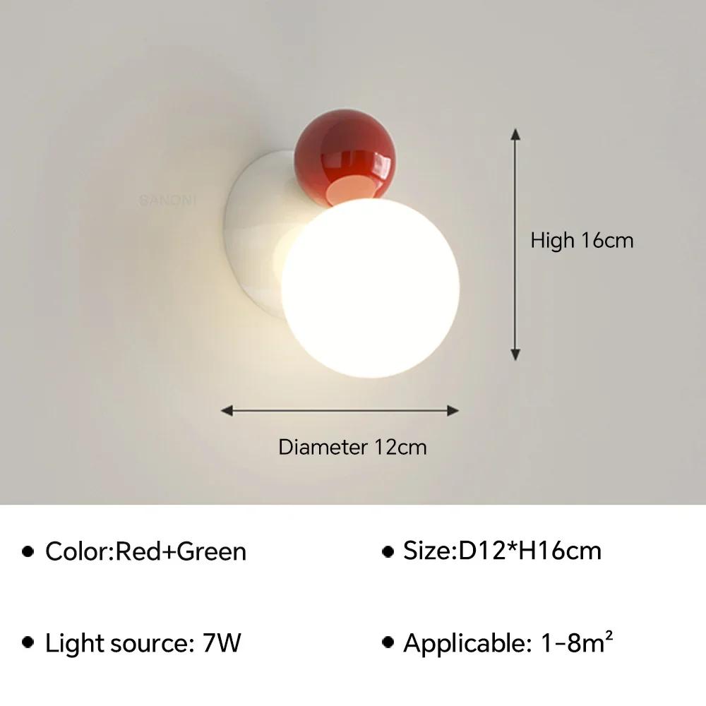 Светодиодный настенный светильник Nordic для гостиной, спальни, прохода, креативного настенного бра, домашнего декора, светильников для внутреннего освещения, люстра