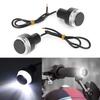 2 шт. Светодиодная мотоциклетная фара на руль, рукоятка, указатель поворота, заглушка на торец руля, лампа