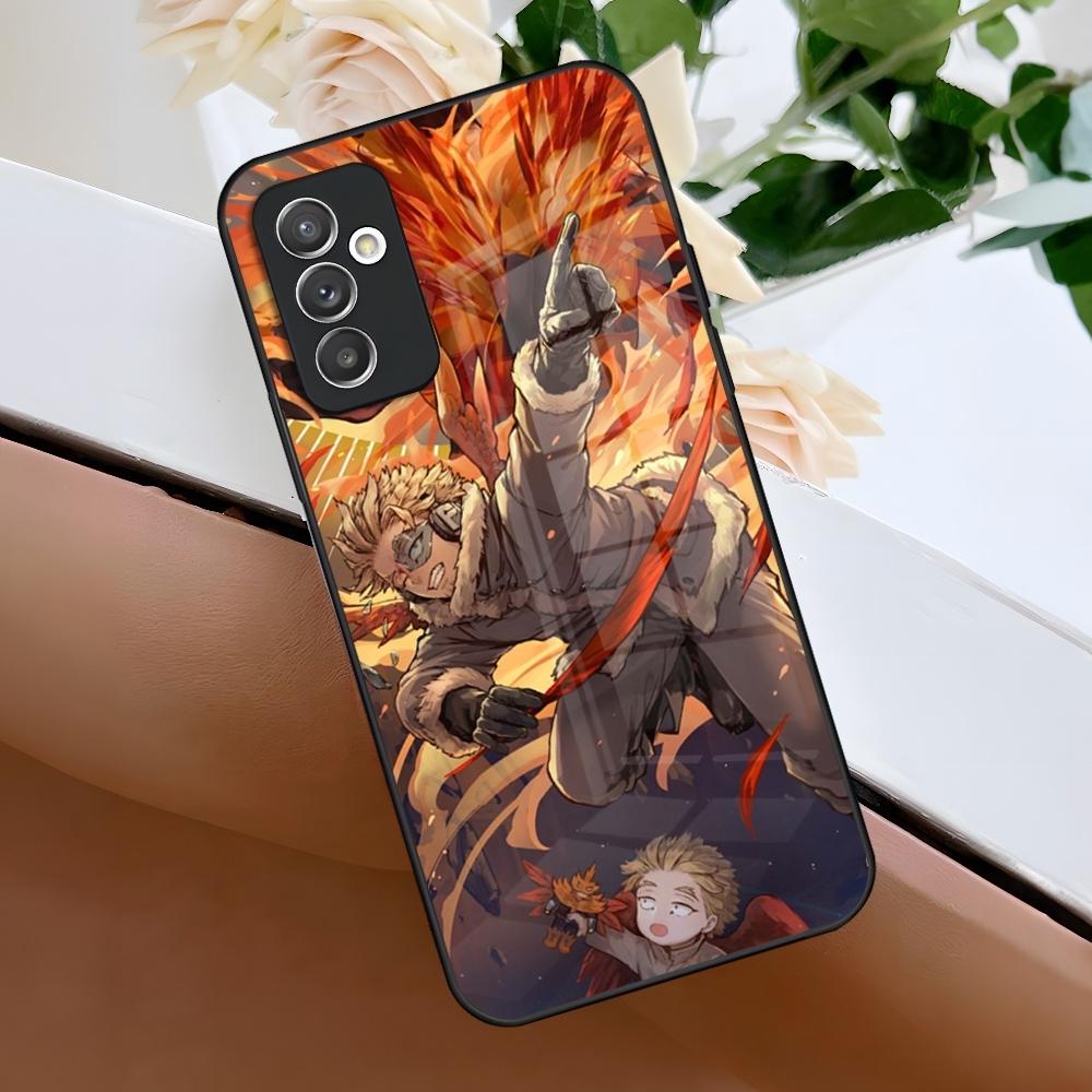 My Hero Academia Hawks Phone Case for Samsung A15 A25 A35 A55 A14 A24 A34 A54 A13 A23 A33 A53 A12 A22 A32 A52 A11 A05 Cover