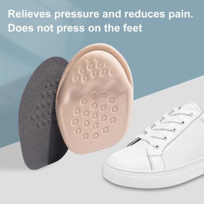1 пара женских плюсневых подушечек, нескользящие стельки с поддержкой свода стопы, подушечки для обуви на высоком каблуке для облегчения боли, влагоотводящие вставки для обуви