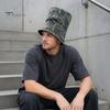 Шляпа-цилиндр с куполом, камуфляжная панама, складная шляпа-рыбака со шнуровкой, летняя, с металлическими кнопками, защита от солнца, для активного отдыха, пеших прогулок, путешествий, повседневной носки