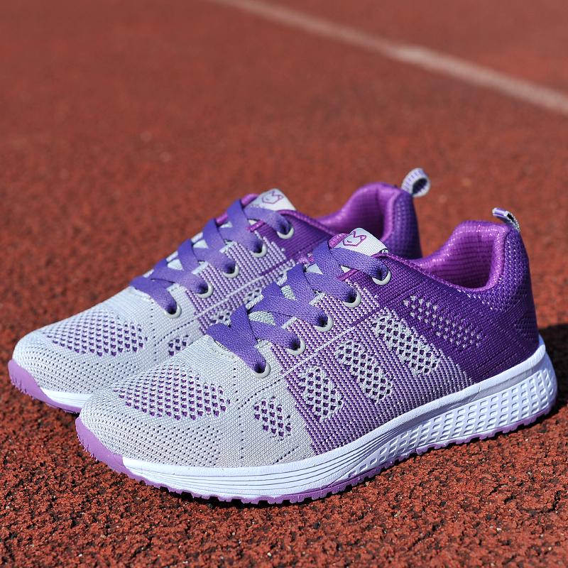 Женские и мужские модные легкие дышащие спортивные кроссовки, женская спортивная обувь